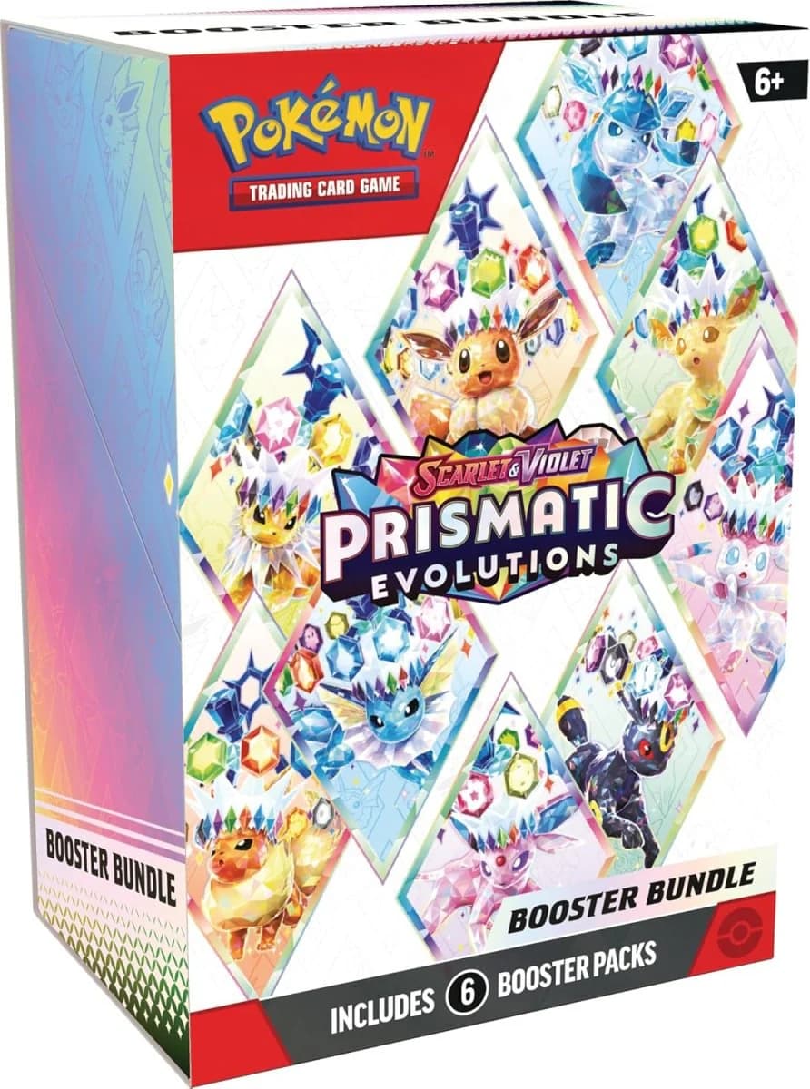 Pokémon - Prismatic Evolutions Booster Bundle