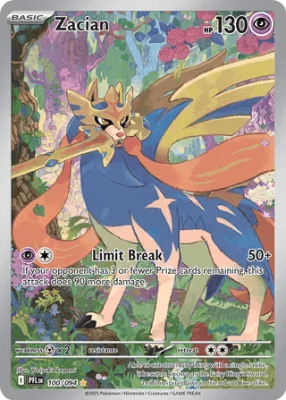 Zacian - 100/094 - (Mega Evolution: Phantasmal Flames)