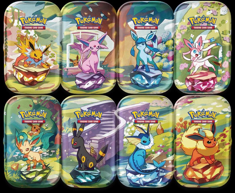 Pokemon Prismatic Evolutions Mini Tins