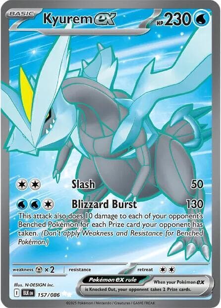 Kyurem ex - 157/086 - SV: Black Bolt