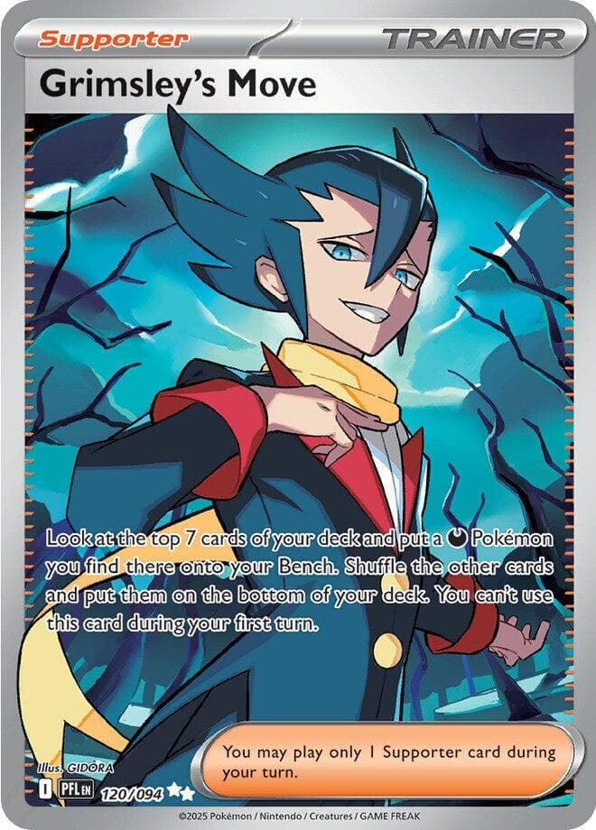 Grimsley’s Move - 120/094 - Phantasmal Flames - Trainer Supporter