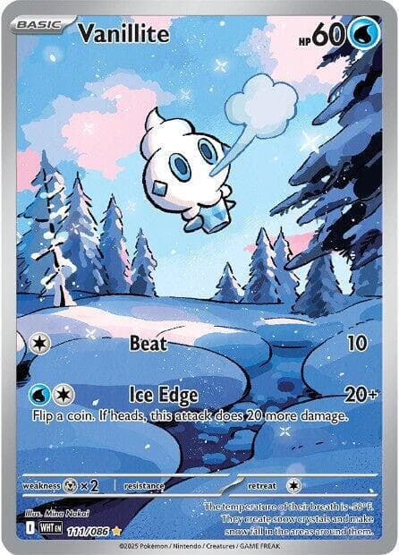 Vanillite - 111/086 (White Flare)