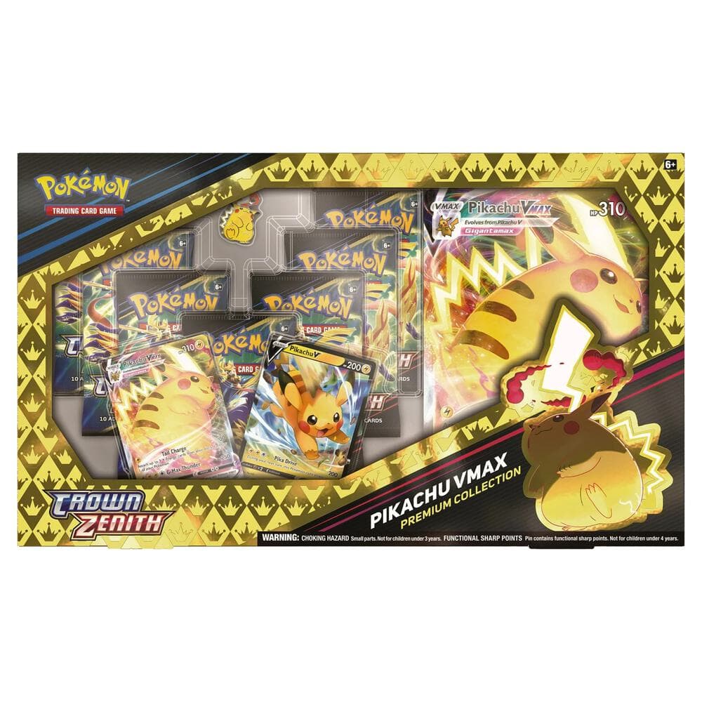 Pokémon - Crown Zenith Pikachu VMAX Premium Collection Box
