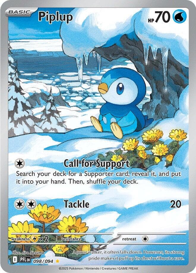 Piplup (098/094) (Mega Evolution: Phantasmal Flames)
